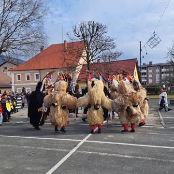 Obisk kurentov na Muti